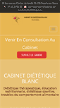 Mobile Screenshot of cabinet-de-nutrition-et-dietetique.eu